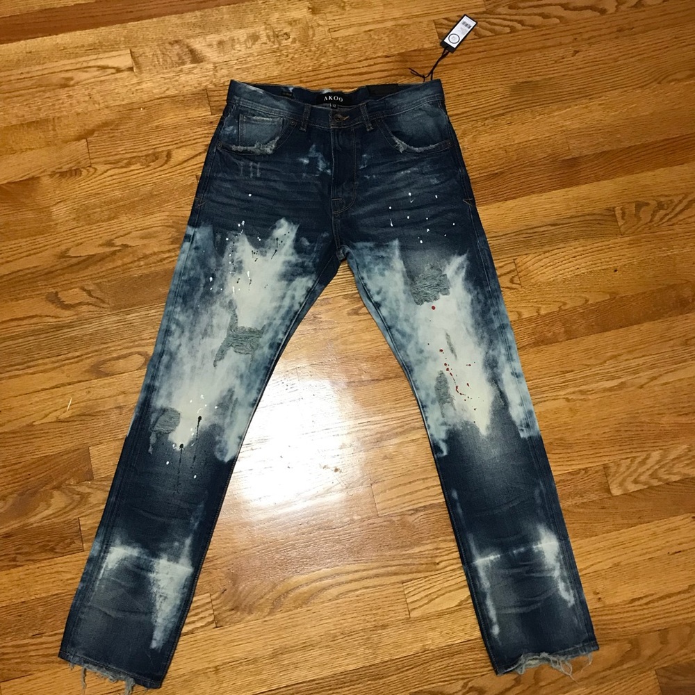 Akon blue jeans